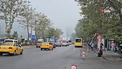 İstanbul’da sis etkisini gösterdi