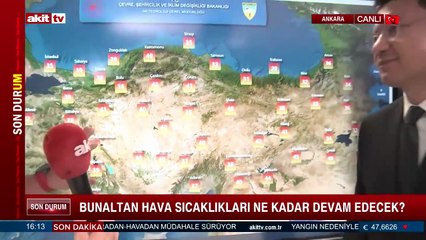 Bunaltan hava sıcaklıkları ne kadar devam edecek?