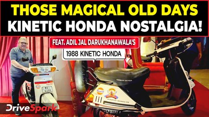 Legendary Kinetic Honda: 1988 Sahara Desert Ride | Nostalgia Walkaround Story at DX+ Launch