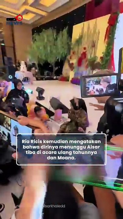 Sampaikan Pesan Ultah untuk Ria Ricis dan Moana, Aisar Khaled Beri Kado Kalung Emas dan Boneka
