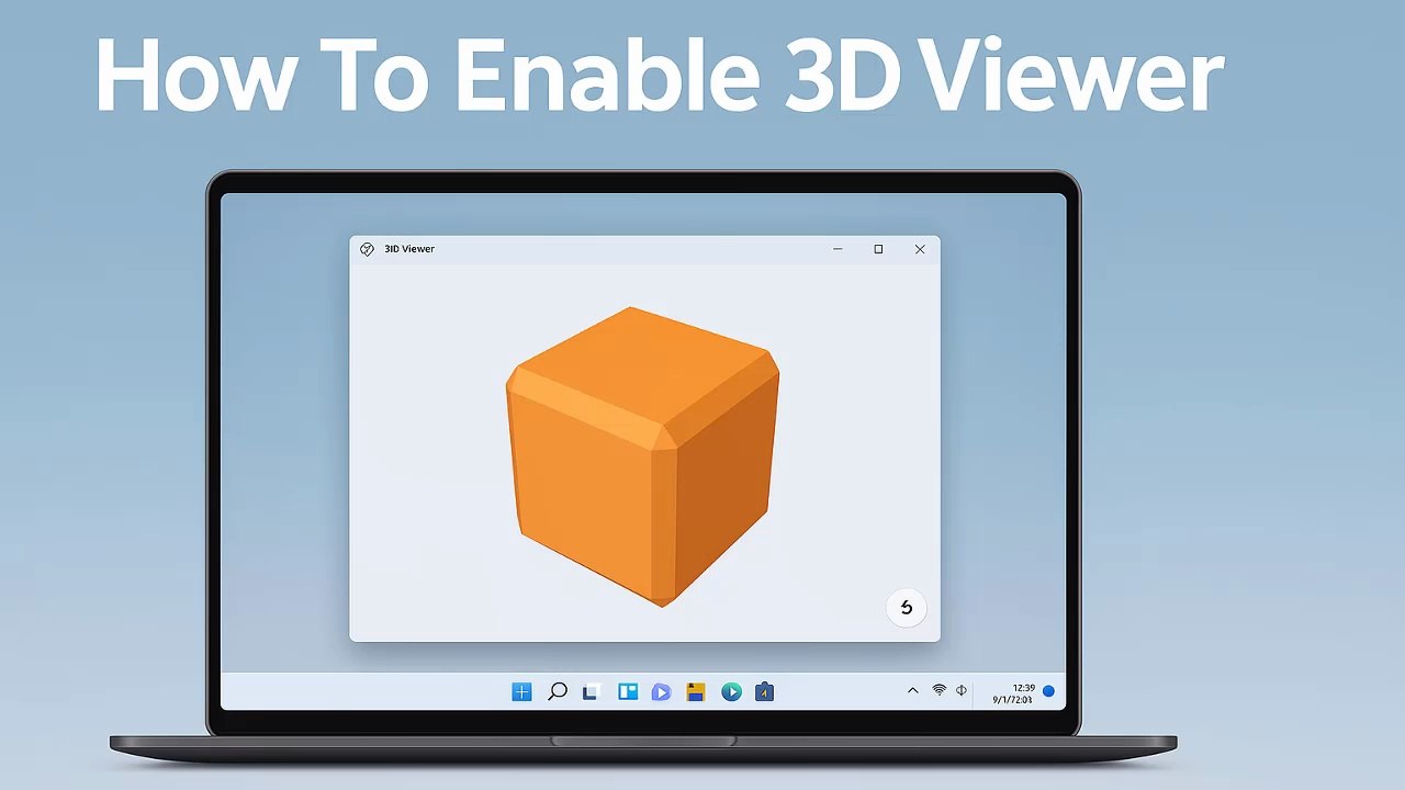 Fix Missing 3D Viewer App in Windows 11 – Download & Reinstall Tutorial - (2 Methods)