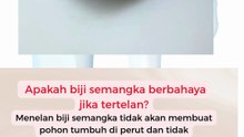 Apakah biji semangka berbahaya jika tertelan