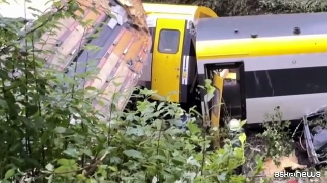 Treno deragliato in Germania: 3 morti, 41 feriti