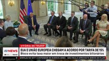 EUA e União Europeia chegam a acordo tarifário