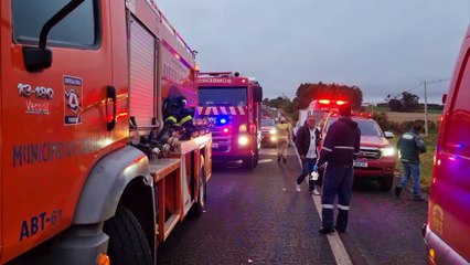 Urgente: Três pessoas morrem em sequência de colisões na BR-369