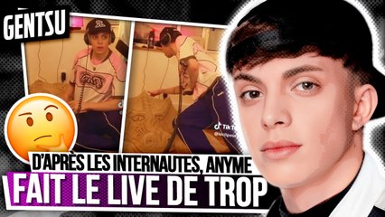 Controverse : Les internautes critiquent le dernier live d'Anyme 😡