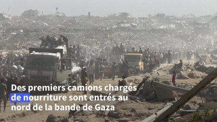 Gaza: l'aide humanitaire a commencé à entrer dans l'enclave