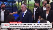 Netanyahu diz que guerra em Gaza vai continuar “até a vitória completa”