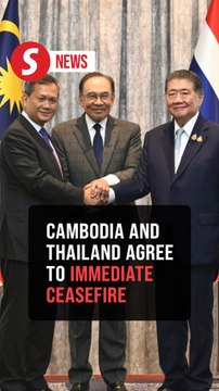 Cambodia and Thailand agree to immediate ceasefire, says Anwar