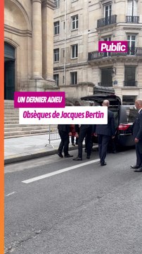 Les obsèques de Jacques Bertin