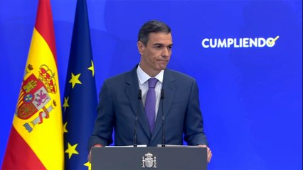 Sánchez: "Queda mucho trabajo por hacer y mucha legislatura por delante"