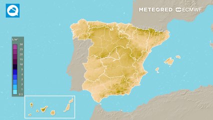 En las próximas horas lloverá en las comunidades mediterráneas