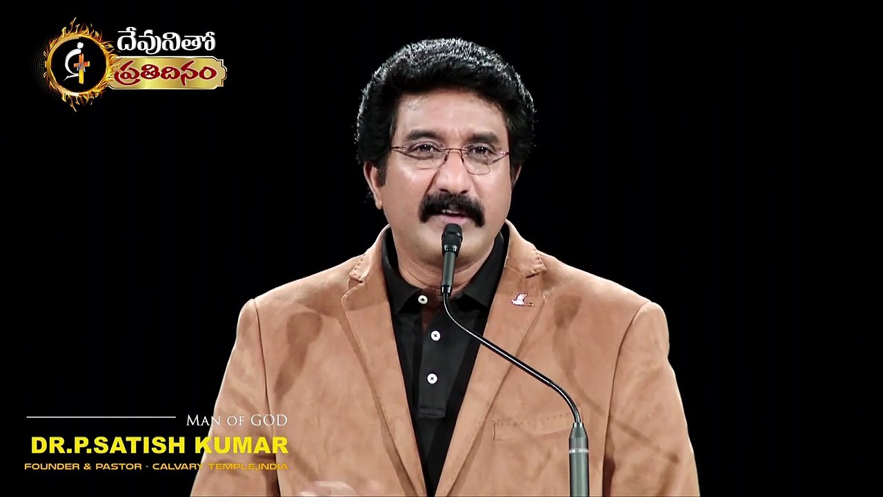 Today God's Promise & Daily Devotion _ 28_07_2025 _ #DrSatishKumar _ #CalvaryTempleLive Daily Bread