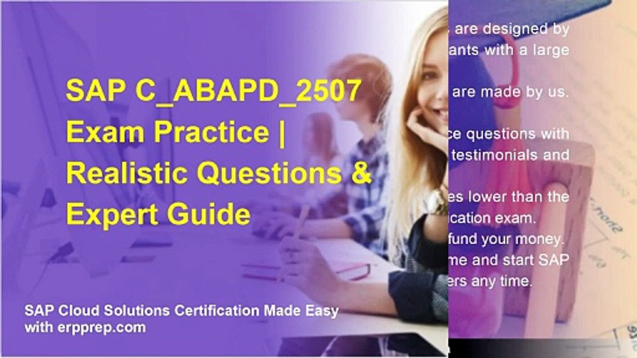 SAP C_ABAPD_2507 Exam Practice | Realistic Questions & Expert Guide