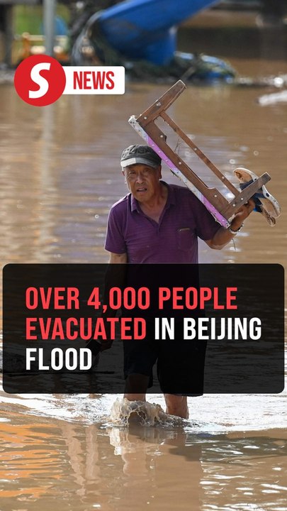 Rains and floods intensify around Beijing, 4,400 evacuated