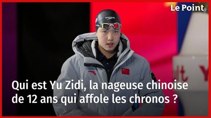 Qui est Yu Zidi, la nageuse chinoise de 12 ans qui affole les chronos ?