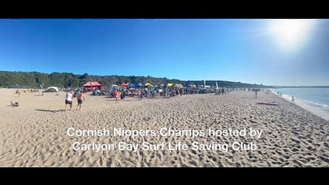 Cornish Nippers Champs hosted by Carlyon Bay Surf Life Saving Club