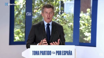 Feijóo vapulea a Sánchez y su balance del año: "Sólo tiene corrupción"