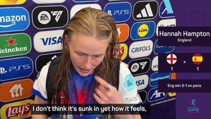 Jess Carter has 'shut up the haters' - Hampton