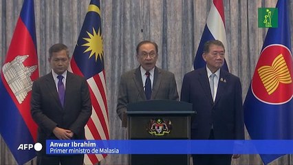 Tailandia y Camboya acuerdan un alto al fuego "incondicional"