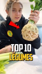 TOP 10 DES LÉGUMES LES MOINS CALORIQUES !