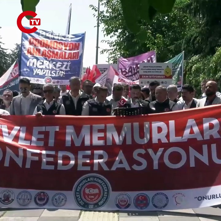 Devlet Memurları Konfederasyonu Genel Başkanı Kaya: 'Milyonlarca kamu emekçisinin taleplerinin sistematik bir şekilde görmezden gelindiği bir toplu sözleşme sürecine daha sessiz kalmayacağız'