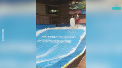 Little Girls Surf Fail