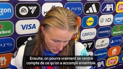 Angleterre - Hannah Hampton rend hommage à Jess Carter