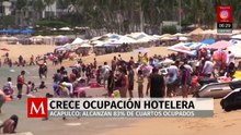 Acapulco superó el 80 % de ocupación hotelera este domingo