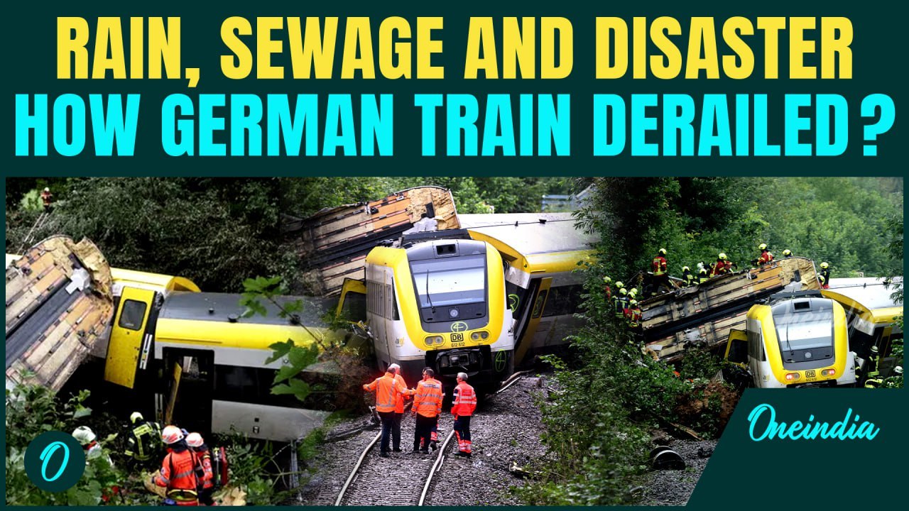 What Caused Train Derailment in Germany: Heavy Rain or System Failure? Three Lives Lost, 41 Injured