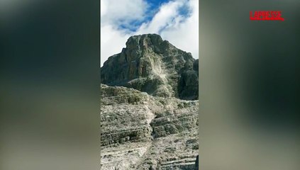 Crolli da Cima Falkner: sentieri chiusi e escursionisti evacuati