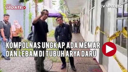 Kompolnas Ungkap Ada Memar dan Lebam di Tubuh Arya Daru
