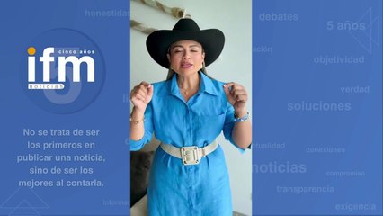 Lina María Garrido le dijo al expresidente Uribe: "Usted ya ganó"