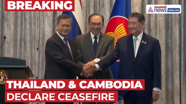BREAKING: Thailand, Cambodia Declare Ceasefire; Thank Trump, Anwar Mediation