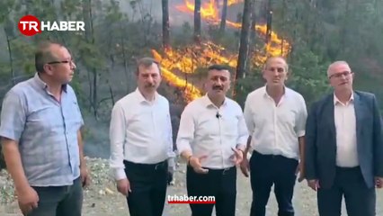 Maske düştü FETÖ göründü! Bursa'yı yakan da benzini veren de yangın bölgesinde şov yapan da İYİ Partili çıkı