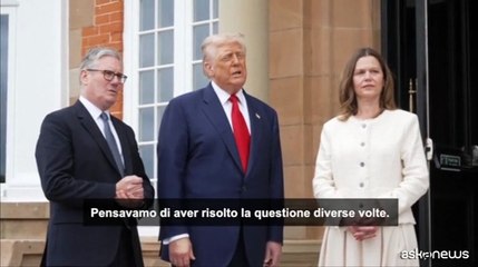 Trump: sono molto deluso da Putin, gli darò meno di 50 giorni