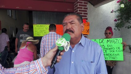 Indígenas de Mezquitan reclaman desacato de la SICT federal