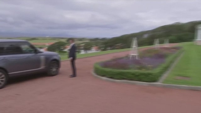 FULL TRUMP RECEPTION for KEIR STARMER and Lady Starmer at TURNBERRY