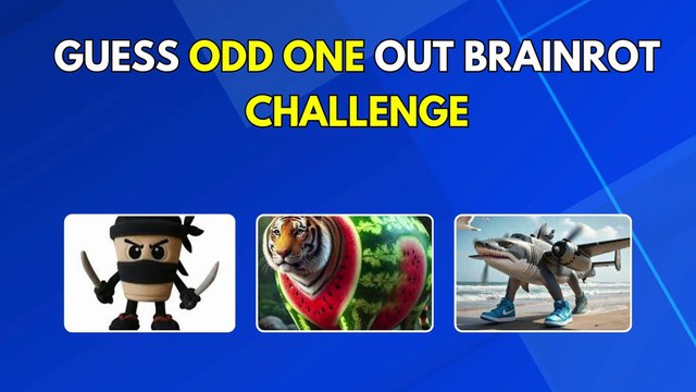 Find the ODD One Out - BRAINROT Challenge 🤯 |Emoji Memes Challenge