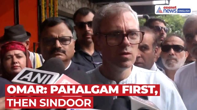 Omar Abdullah: First Discuss Pahalgam Failure Before Operation Sindoor