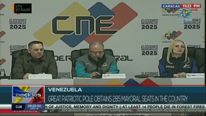 Venezuela, Great Patriotic Pole obtains 285 mayoral seats in the country