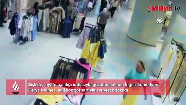İngiliz komedyen İstanbul'da mağazadan kıyafet çaldığı iddiasıyla yakalandı!