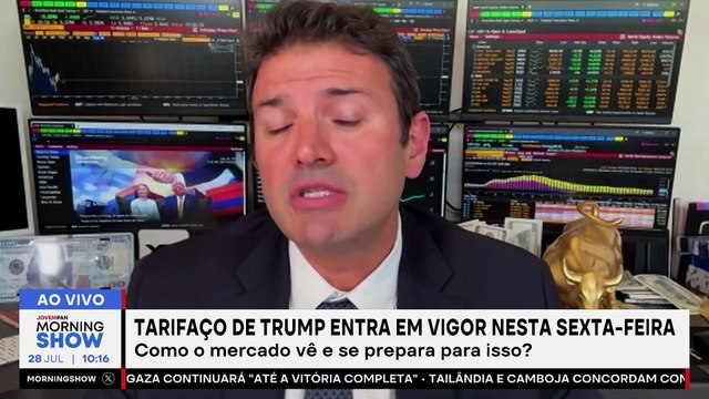 Trump FECHA ACORDO com Europa e NEGOCIA com China; TARIFAS entram em vigor em 1º de agosto
