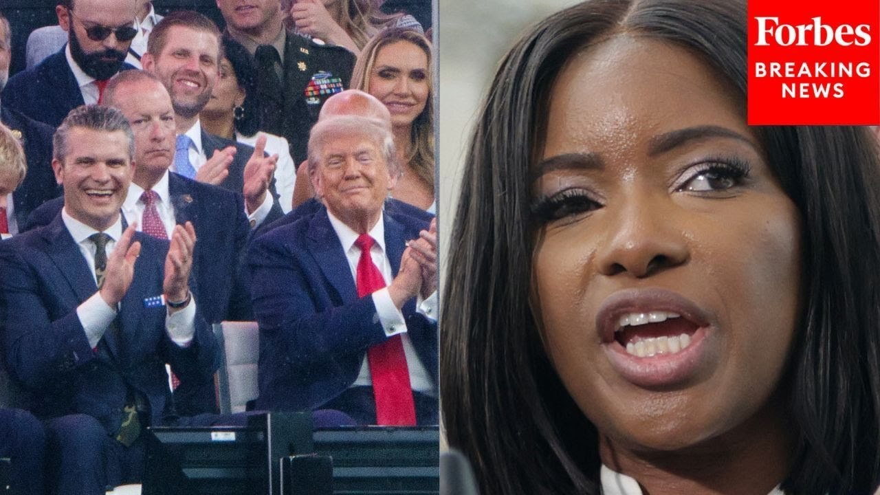 Jasmine Crockett Shreds Trump Over Texas Redistricting Plan And His 'Bootleg' Birthday Parade