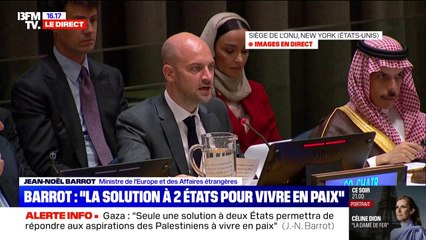Conflit Proche-Orient: "Tous les otages [...] doivent être libérés de façon immédiate, sans condition et dans la dignité", affirme Jean-Noël Barrot