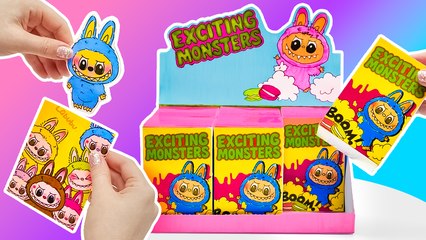 🎁 Nous avons trouvé le Labubu SECRET ! 🦄💥 Bricolage Squishies & Boîtes surprises mystères !