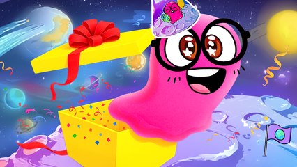 La meilleure fête DE TOUS LES TEMPS 🎊 Déco DIY & Jeux drôles par Sam le Slime | Thème de l’espace 👽