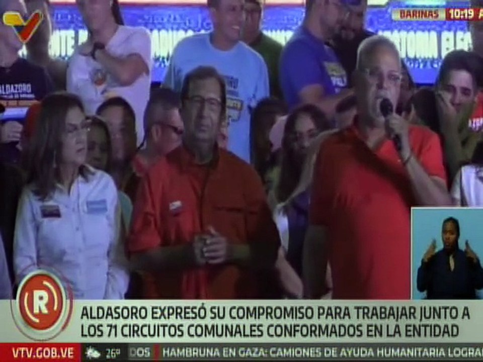 Barinas I Argenis Aldasoro reafirmó su compromiso de trabajar con los 71 circuitos comunales