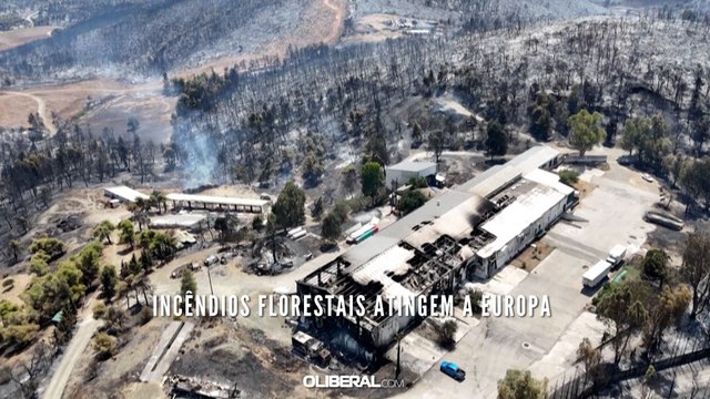 Incêndios florestais atingem a Europa
