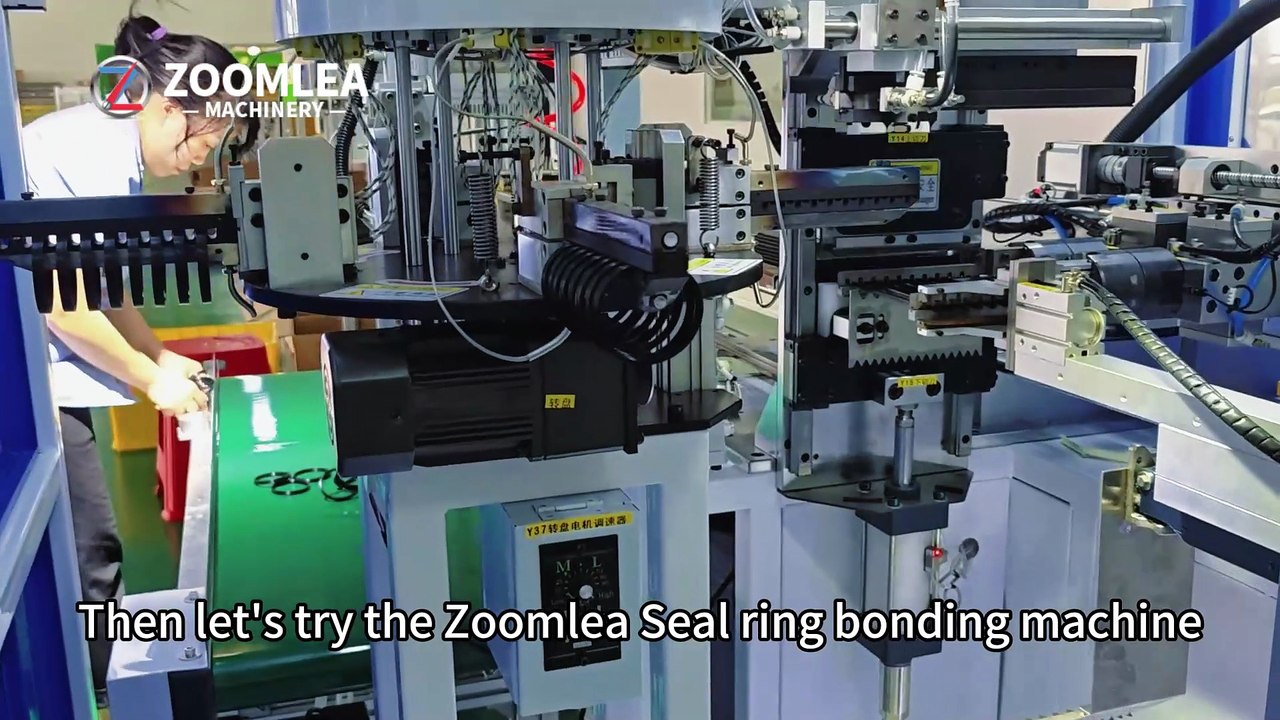 Zoomlea Seal ring bonding machine produces 86000 pieces per day!